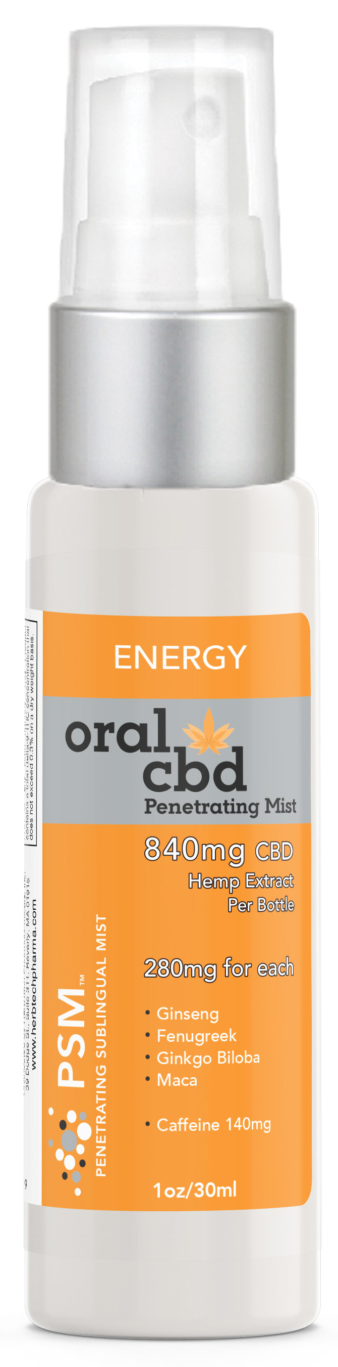 Oral CBD Spray: Energy (30% Discount Applied at Checkout)