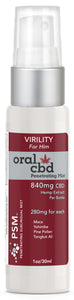Oral CBD Spray: Virility For Him (30% Discount Applied at Checkout)